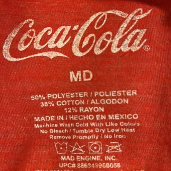 VINTAGE ENJOY COCA-COLA T-SHIRT - SIZE MEDIUM - Picture 2 of 2